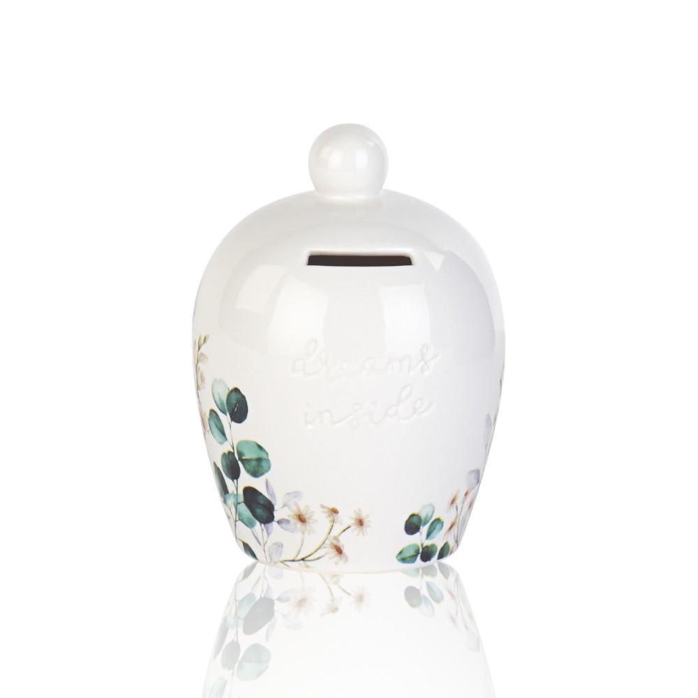 SALVADANAIO BLOOMING LOVE CON SCATOLA